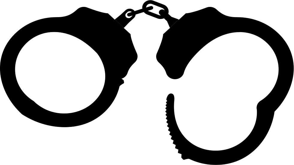 Handcuffs Svg Png Icon Free Download (#296410) - OnlineWebFonts.COM