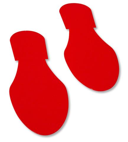 5s Floor Marking Tape Footprints – 5S Warehouse Floor Tape