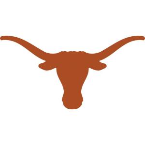 Fathead 51 in. x 26 in. Texas Longhorns Logo Wall Decal-FH61-61221 ...