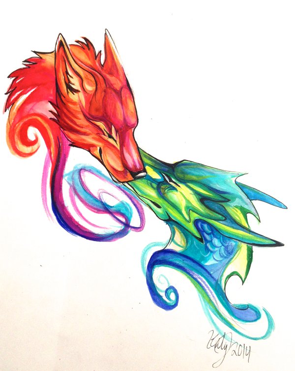 Dragon Wolf Design by Lucky978 on DeviantArt