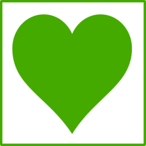 Green Heart Clipart