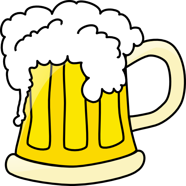 Beer cheers clipart