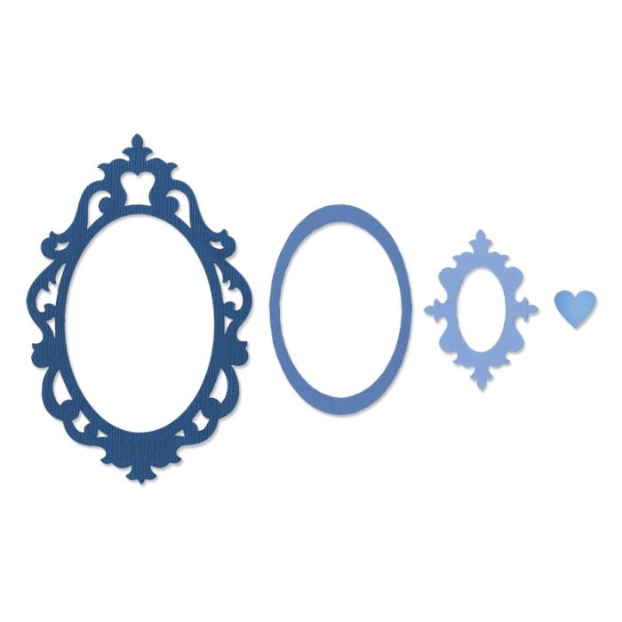 Fancy Oval Frame Clip Art - Free Clipart Images
