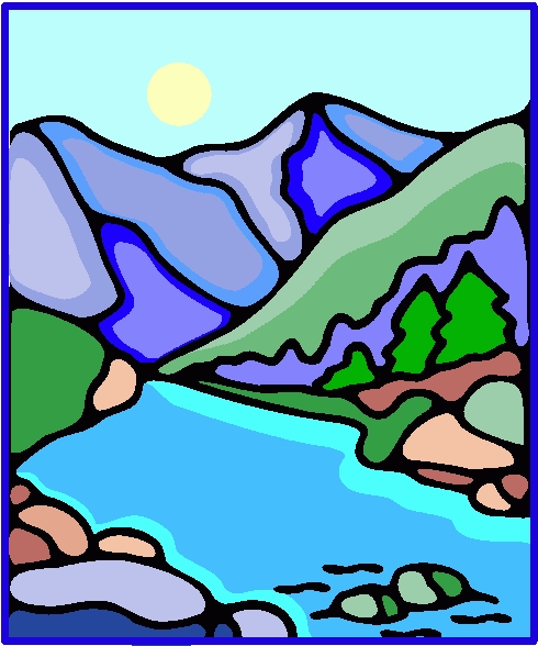 Clip Art River - eClip Art