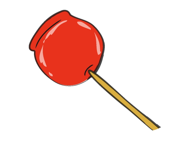 Candy Apple Clipart