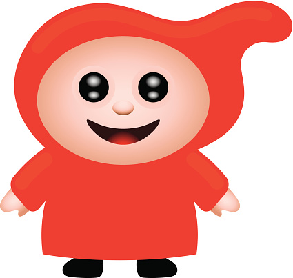 Costume Little Red Riding Hood Cartoons Clip Art, Vector Images ...