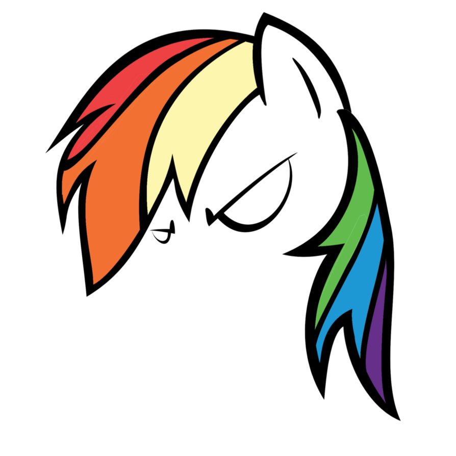 Black And White Rainbow Outline - Free Clipart Images
