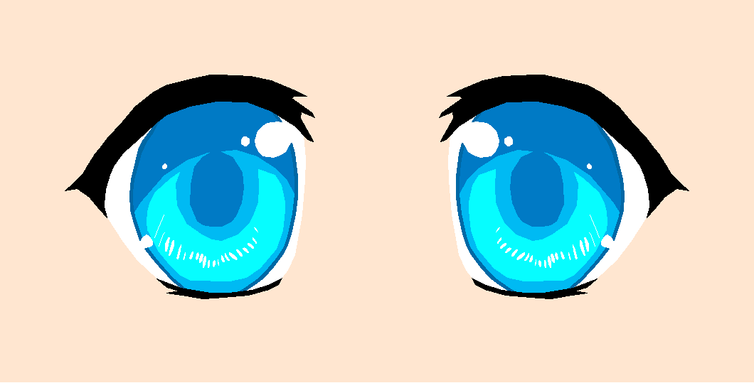 Blinking eyes animated clipart