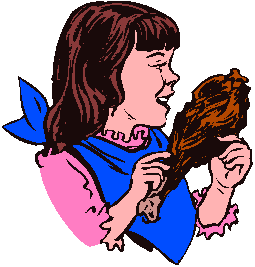 Cartoon Turkey Leg