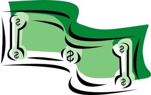 Clipart money bills
