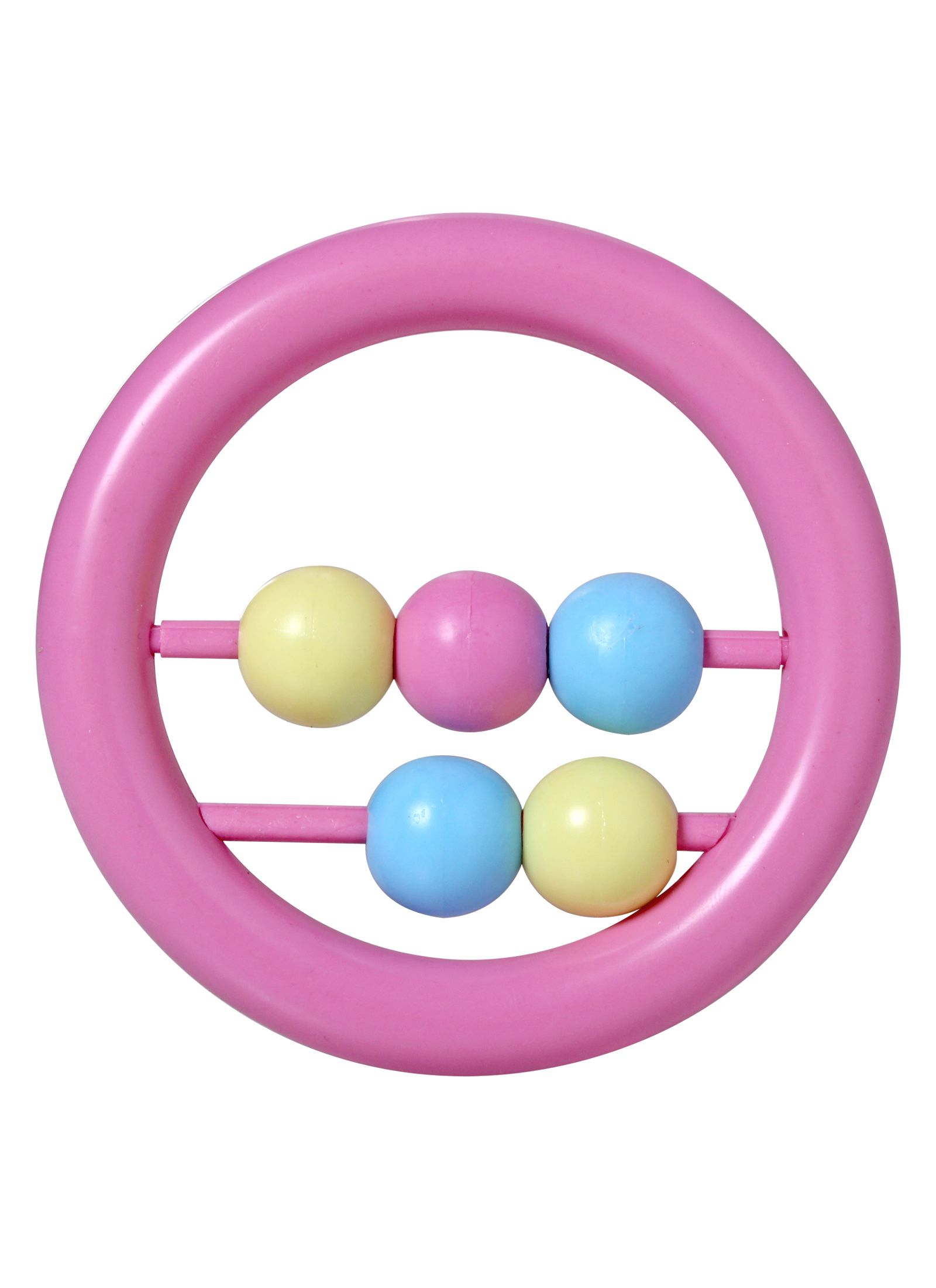 Pink Baby Rattle Clipart