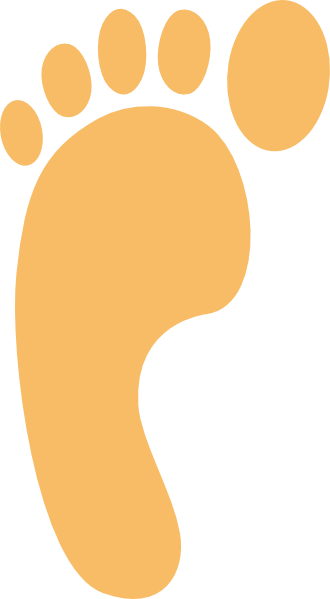 Footprint Clip Art - vector clip art online, royalty ...