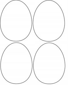 Collection Easter Egg Template Pictures - Jefney