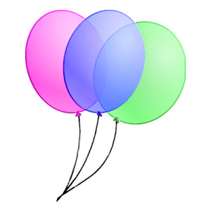 Birthday balloon clipart images