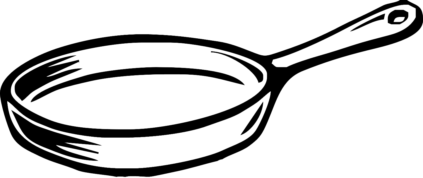 Pan Outline Clipart