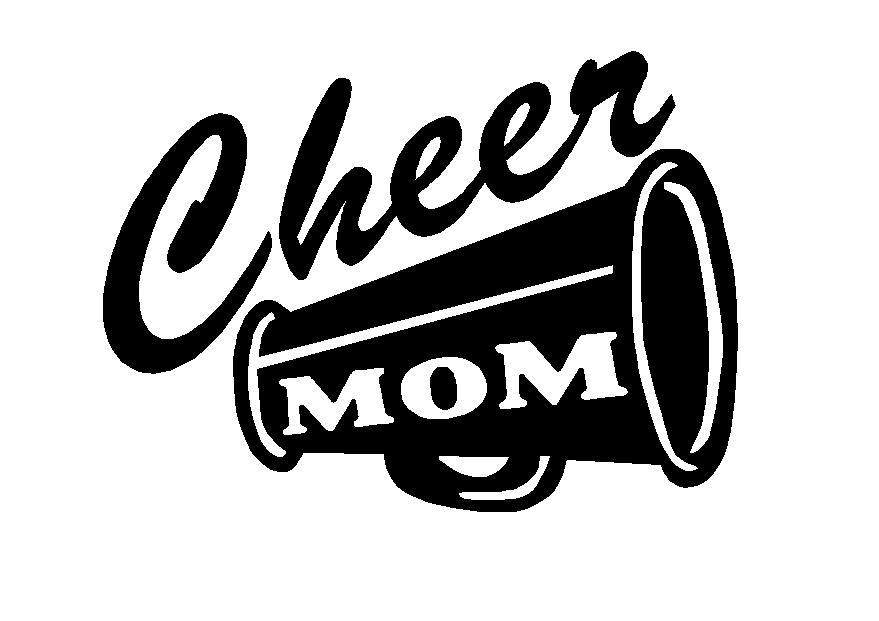 Cheer Megaphone Adhesive Vinyl Decal, sport decals, spirit decals ...
