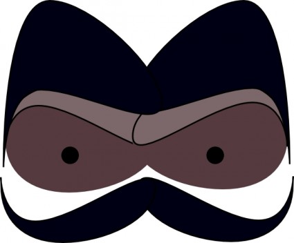 Kumis Vector | Free Download Clip Art | Free Clip Art | on Clipart ...