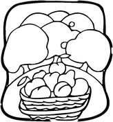 Fruit trees coloring pages | Free Coloring Pages