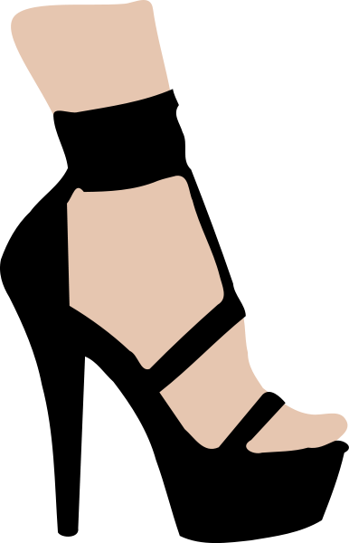 High heeled shoe SVG Vector file, vector clip art svg file ...