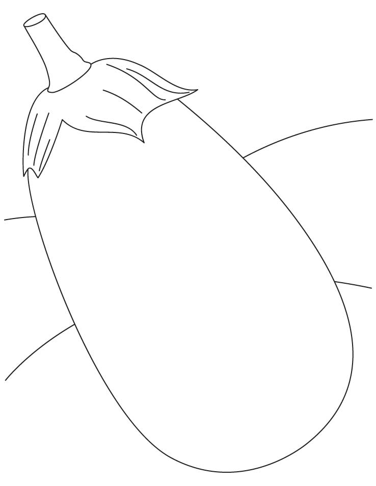 brinjal plant Colouring Pages (page 2)