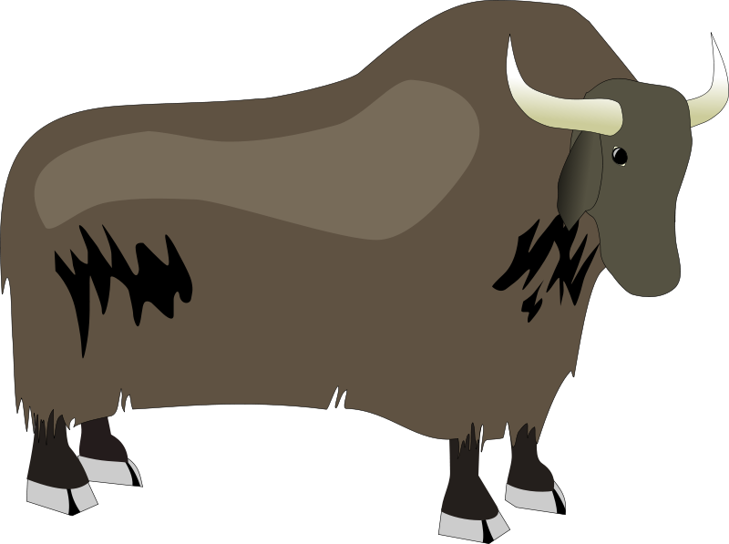 Yak Free Vector