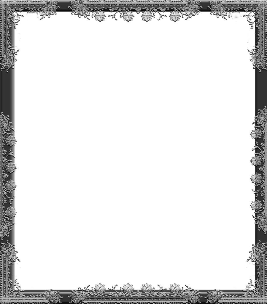 deviantART: More Like gothic border flowers by spidergypsy
