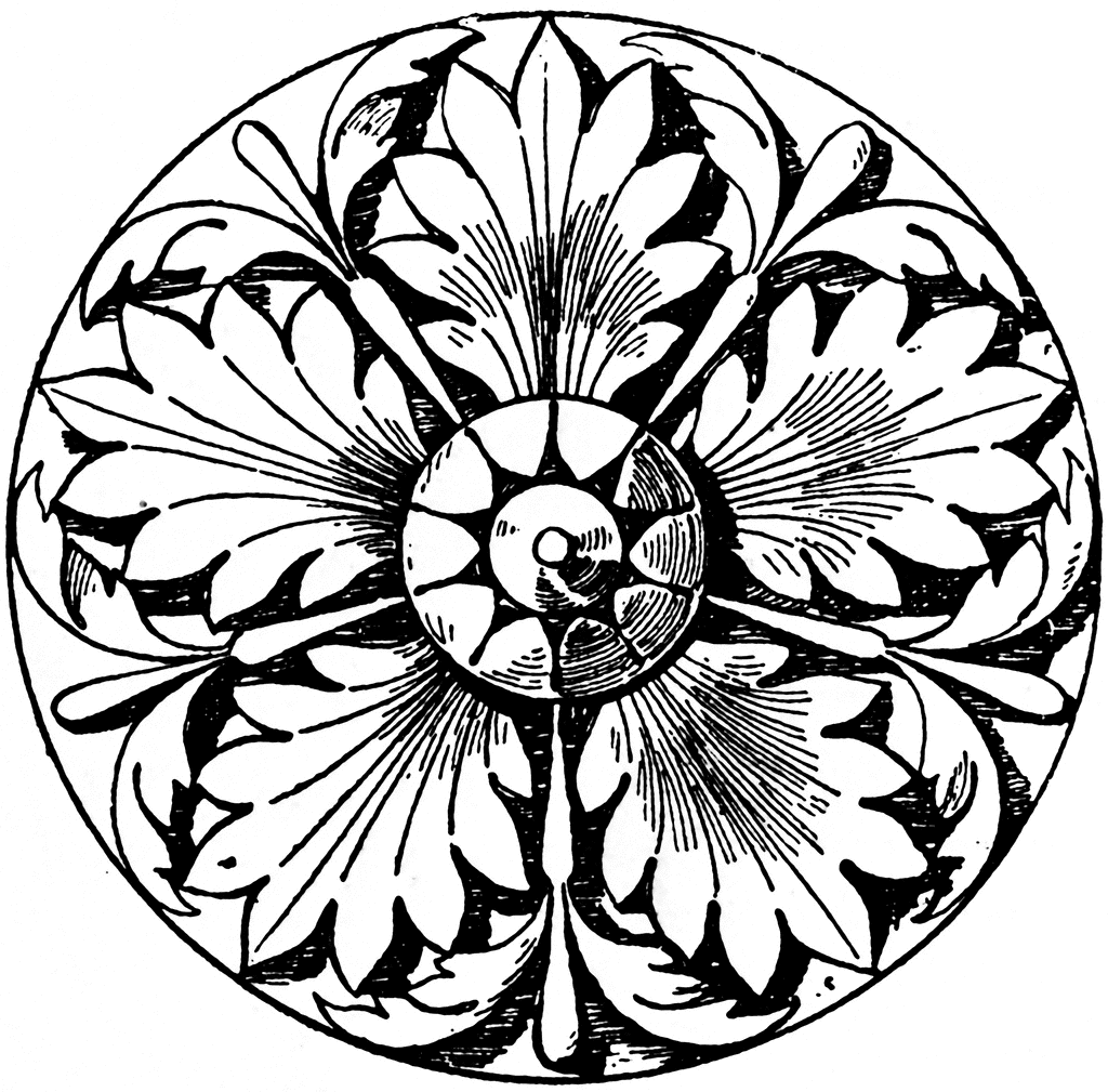 Italian Rosette | ClipArt ETC