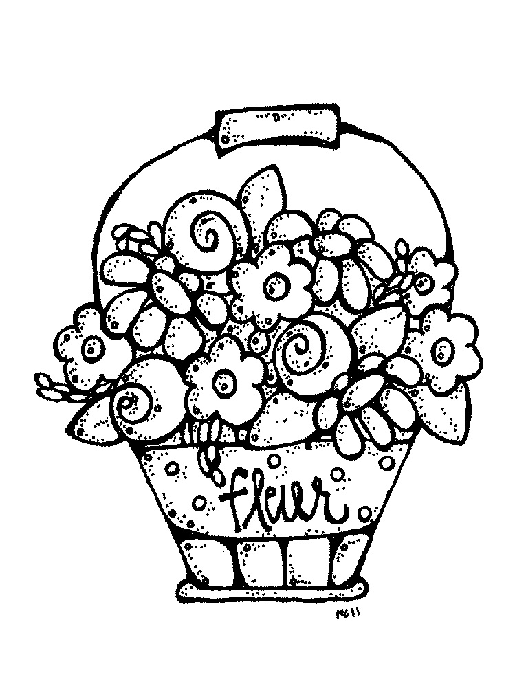 MelonHeadz: pail of flowers