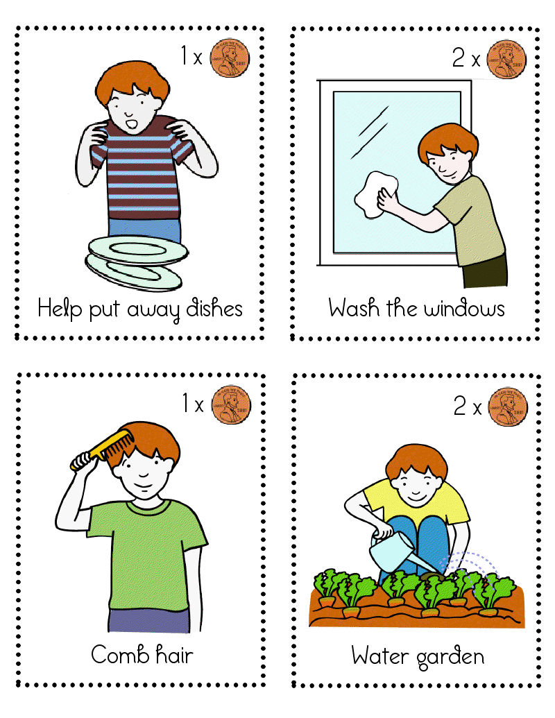 House Chores Teacher Mar