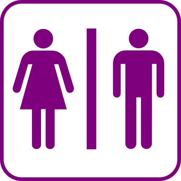 Lila Wc Logo Clip Art - vector clip art online ...