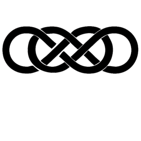 Double Infinity (4") | Vinyl Decal Sticker from DECALRATE on Storenvy
