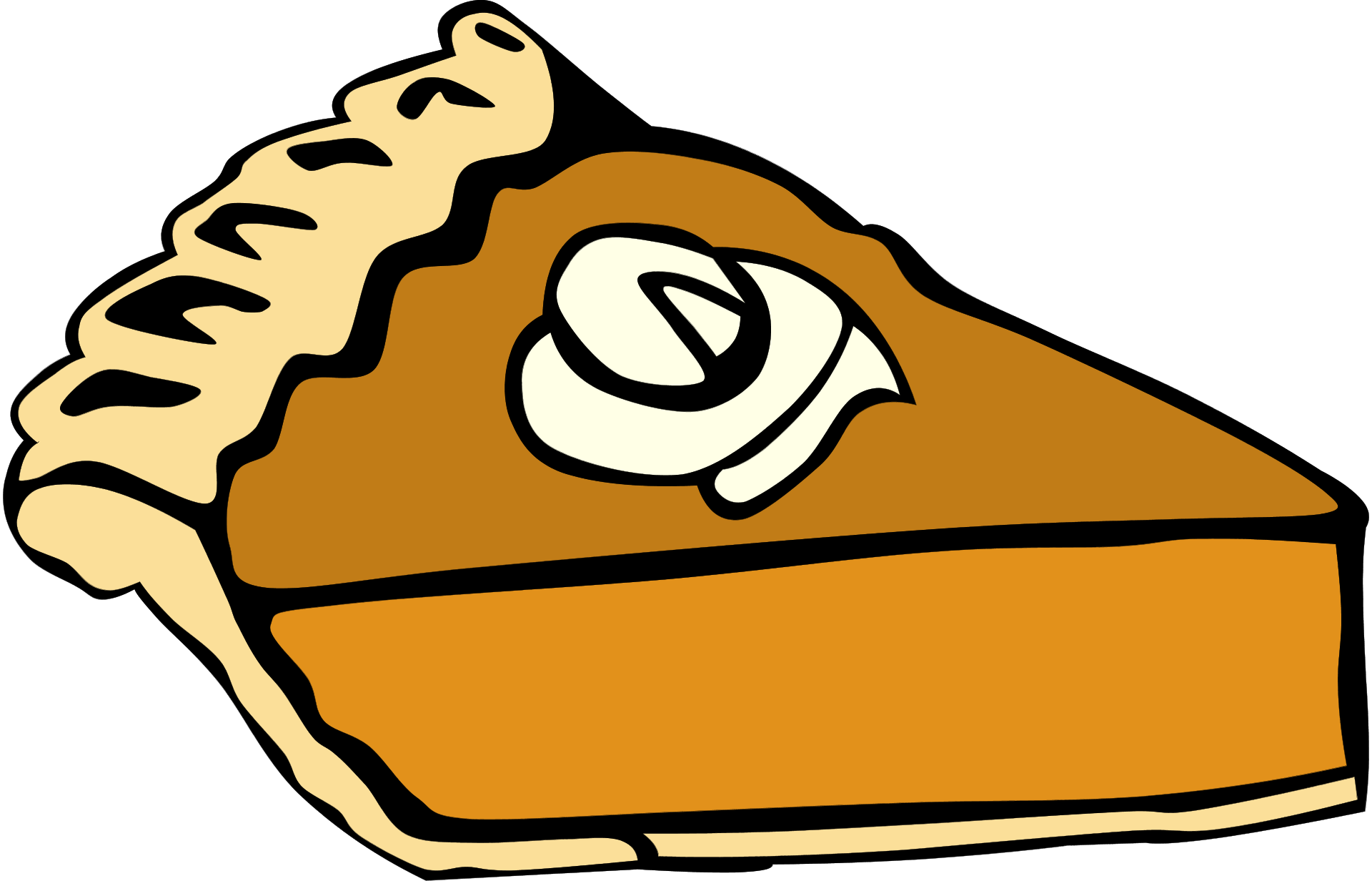 pie pumpkin desserts SVG