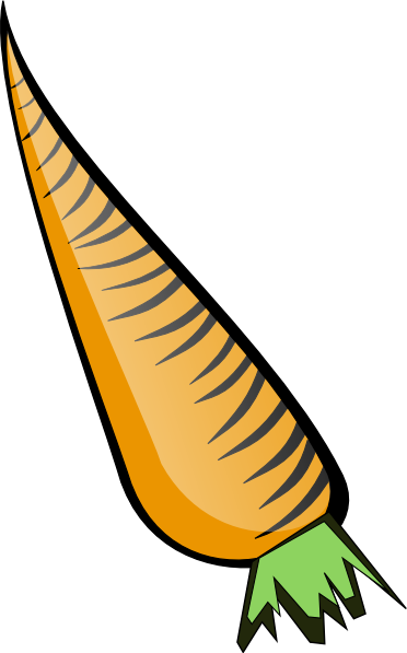 Carrot clip art Free Vector