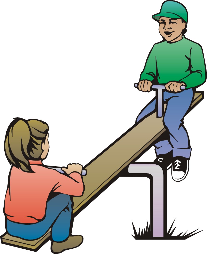 Kids Playing Funny Cartoon