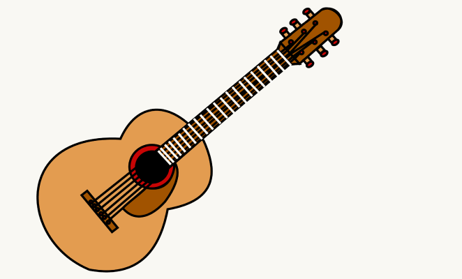 How to Draw a Guitar | Easy Drawing Guides