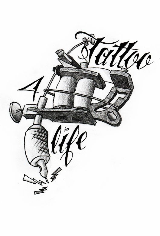 Gun Tattoo Sketch | Fresh 2017 Tattoos Ideas