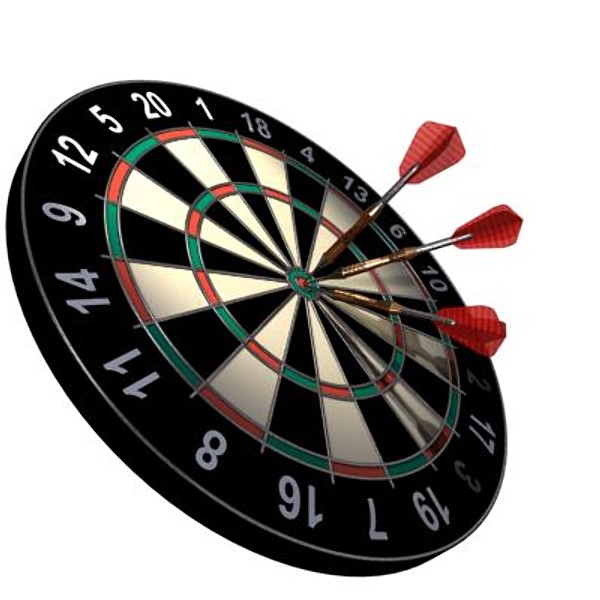 Dart Board Clip Art