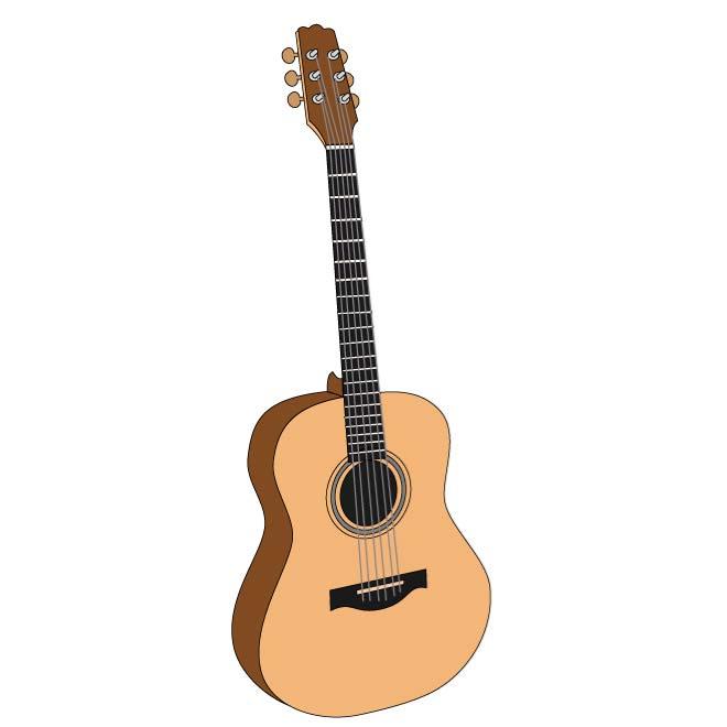 ACOUSTIC GUITAR CLIP ART IMAGE - Download at Vectorportal
