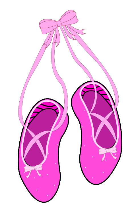 Ballet Shoes Clipart - ClipArt Best