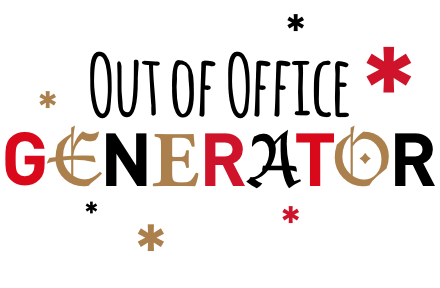 Out of Office Generator