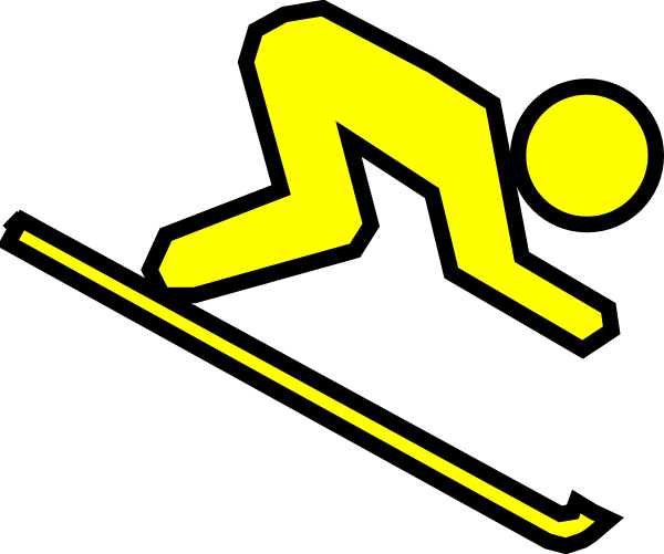Skiing Cartoon - ClipArt Best