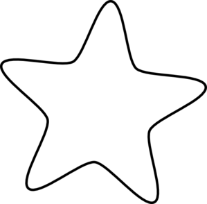 Star Clip Art Outline - Free Clipart Images