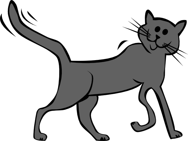 Cartoon Cat 3 Clip Art Vector Clip Art Online Royalty Free Public