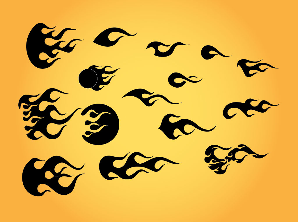 Free Flame Vectors
