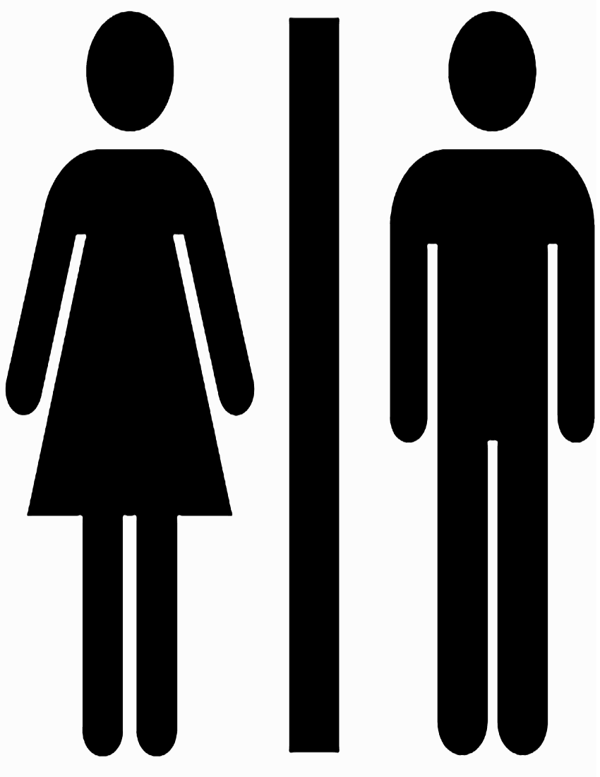 Bathroom Signs Clip Art