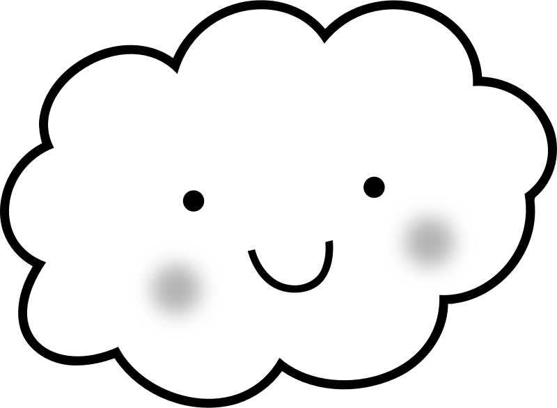 Coloring Pages Of Clouds - AZ Coloring Pages
