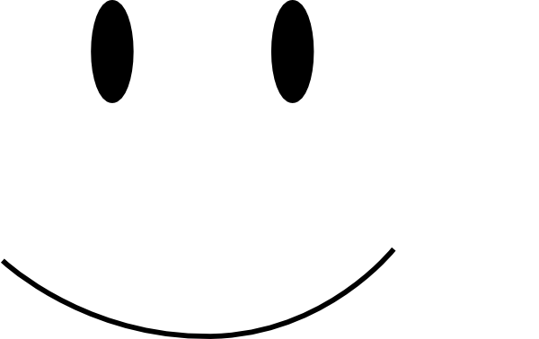 White Smiley Face Png - Free Clipart Images