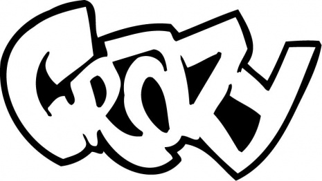 Crazy Graffiti coloring page | Super Coloring
