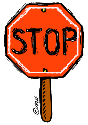 Stops Sign