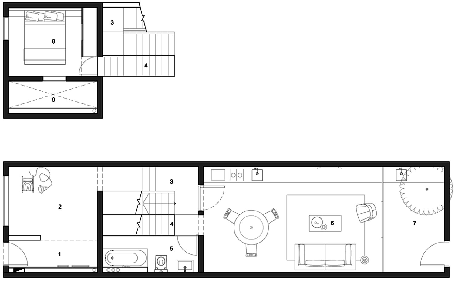 project lobby: Row house rehabilitation in Shanghai